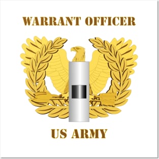 Emblem - Warrant Officer - WO1 Posters and Art